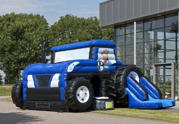 Multifun tracteur bleu