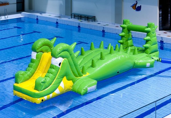 Parcours aquatique crocodile