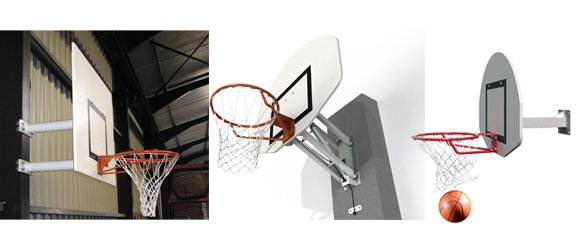 But de basket mural fixe intérieur