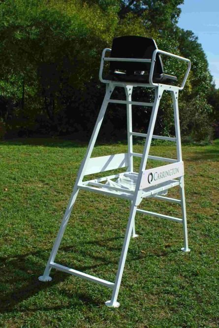 Chaise d'arbitre badminton en aluminium